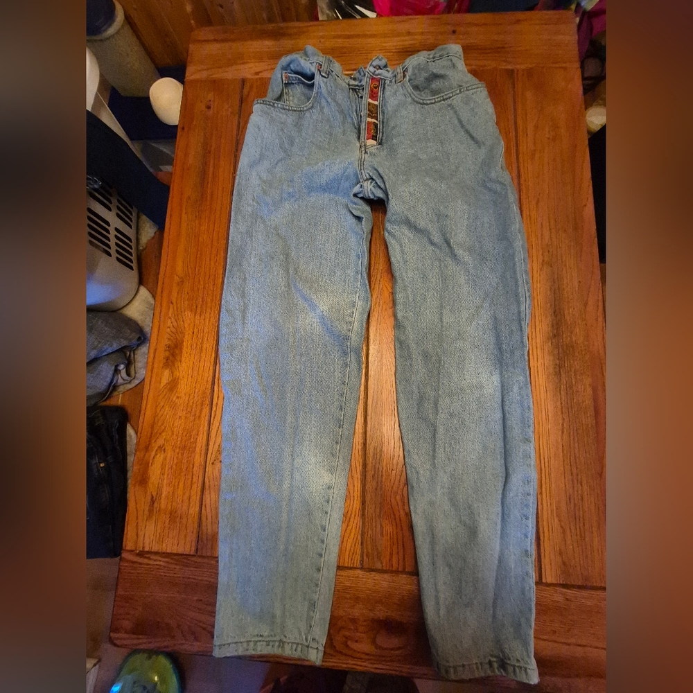 Men's Vintage Request Button Fly Jeans